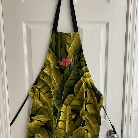Tropical print apron - Picture 3 of 3
